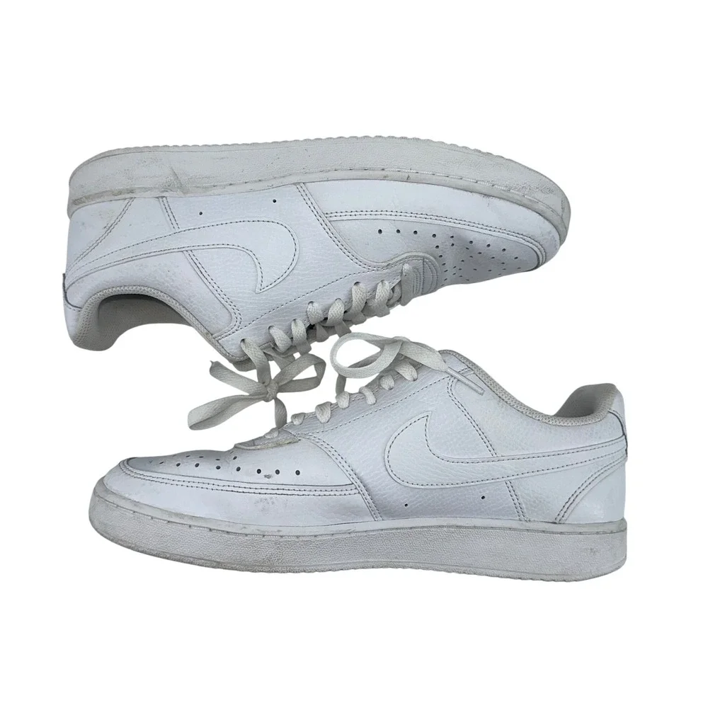 Nike Court‎ Vision Low Women White Sneakers Sizes 10.5 Streetwear CD5434 100